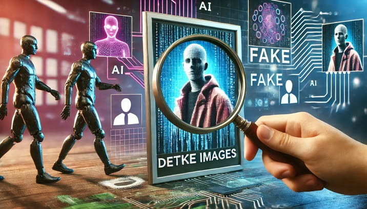 Deepfake identification illustration